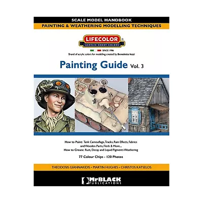 Mr. Black Reference Book Lifecolor Painting Guide Vol. 3 New • $16.95