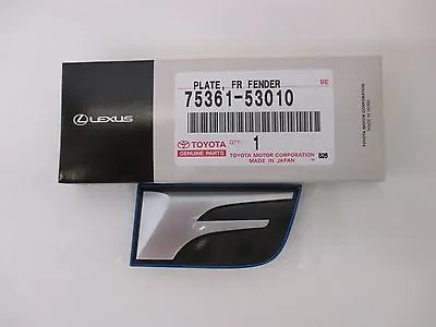 Lexus Oem Factory Passenger Side Fender F Sport Emblem • $61.10