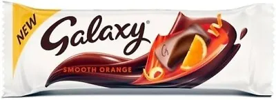 3 X Galaxy Orange Milk Chocolate Block Bar Vegetarian 110g Delicious • £9.39