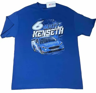 X-LARGE Adult MATT KENSETH #6 Nascar Roush Fenway Racing NAME & NUMBER T-Shirt • $19.99