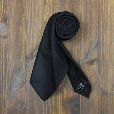 Dark Purple Solid Wool 7Fold Tie • $43