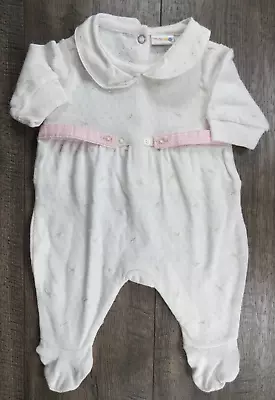 Baby Girl Clothes Vintage Gymboree Preemie Rosebud Footed Outfit • $69.99