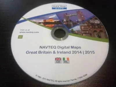 £11.99 • Buy Bmw - Cd70 Sat Nav Great Britain & Ireland 2015 Navteq Maps