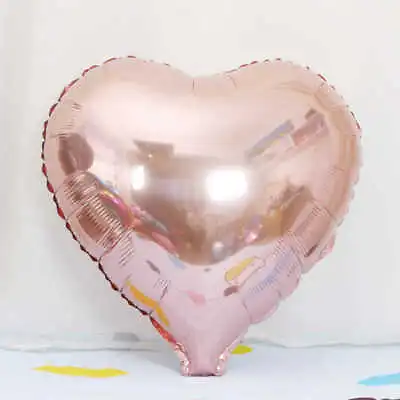 16  Rose Gold Foil Latex Balloons Wedding Birthday Love Miss To Mrs Bride To Be  • $2.48