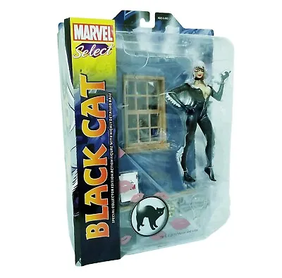 2012 Diamond Select Marvel Select: Black Cat Action Figure With Detailed Base  • $69.90