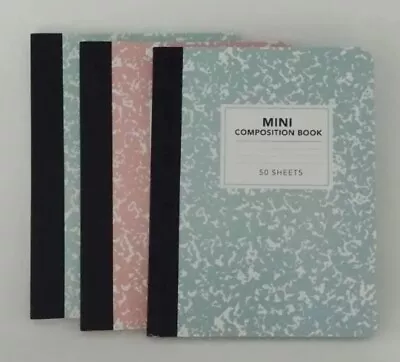 Mini Composition Journal Notebook Small Book 3-Pack 4x3 • $5