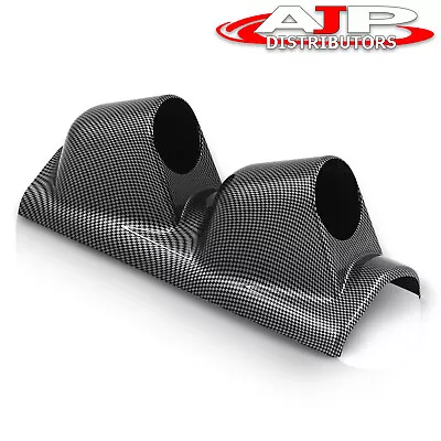 2 Hole A-Pillar Gauge Meter Pod Display Holder Cup Drift Carbon For Subaru WRX • $18.99