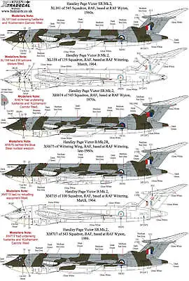 Xtradecal 72271 1:72 Handley-Page Victor B.2 Collection • £7.20