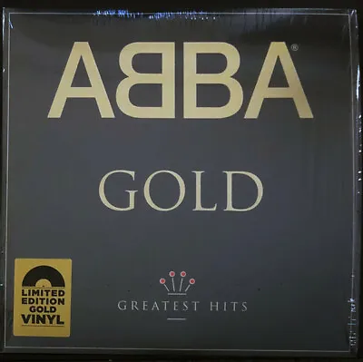 ABBA Gold Limited GOLD COLOURED VINYL 2 LP NEW/SEALED • $59.99