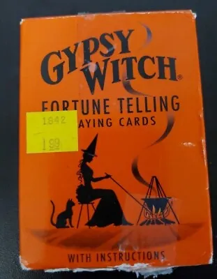 Vintage Complete Gypsy Witch Deck Fortune Telling Playing Cards Set USA Card Co • $19.99