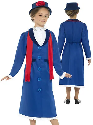 Victorian English British Nanny Mary Poppins Girl Teen Cosplay Costume Outfit • $39.94
