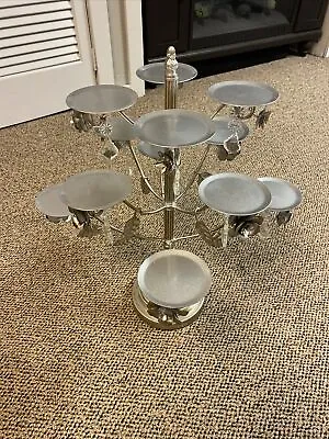 Cupcake Stand Chandelier Dessert  Candle Stand 21   Holds 12 Cakes • $24.99