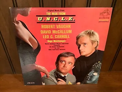 The Man From Uncle - Original Music - RARE Vinyl Record Original Vintage LPM3475 • $10