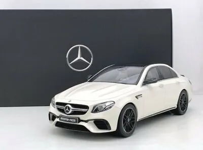 1:18 2017 Mercedes-Benz E-Class E63 S AMG -- Diamond White Bright -- GT Spirit • $399.99