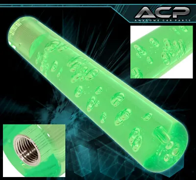 For Benz 200mm Bubble Extended Shift Knob Drag M8 M10 M12 Adapter Kit 5SPD Green • $20.99
