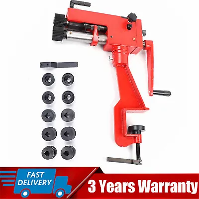 7'' Sheet Metal Bead Roller Bending Bender Rolling Machine 22-Gauge & 6 Dies Kit • $201.40