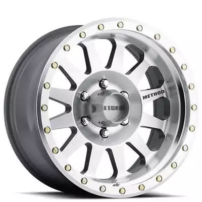 16 17 18 20  Method Wheels 304 Double Standard Machined Off-Road Rims (4pcs) • $1140