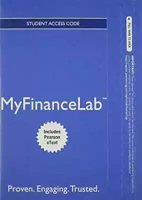 MyFinanceLab For Corporate - Misc. Supplies By Berk Jonathan DeMarzo - New A • $135.65