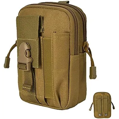 Tactical EDC Pouch Molle Utility Pouch Gadget Organizer Phone Holder Waist Pack • $6.99