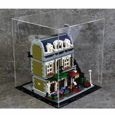 Display Case For LEGO 10243 Parisian Restaurant Building Blocks Modular Storage  • $91.99