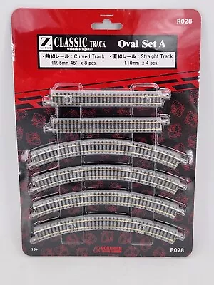 ROKUHAN Z Scale R028 Complete OVAL Track - SET - NEW - Ships From USA! 1:220 • $49.99