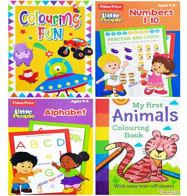 Baby's First Colouring Books Book - Preschool For Kids Boys Girls Age - 1 - 6yrs • £2.99