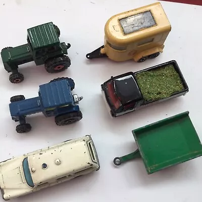 Matchbox No.46 Ford Tractor & Pony Trailer Plus Others • £6