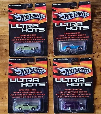 2005 Hot Wheels Ultra Hots '67 Mustang Cobra 427 '56 Ford Panel 1:64 Lot. • $40