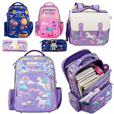 $30.98 • Buy New Children Lightweight 3D Printing Backpack Boys Girls School Bags Waterproof
