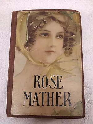 Vintage Antique Book Rose Mather ~ By Mary J Holmes  • $9.99