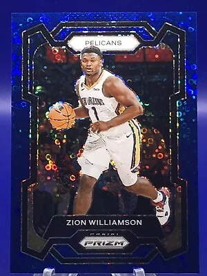 2023-24 Panini Prizm Fast Break Blue Zion Williamson Pelicans #27 117/150 *PWE* • $19.99
