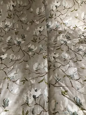 DUNELM Lined Floral Curtains - Very Laura Ashley • £9.99