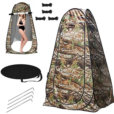 Portable Outdoor Pop Up Privacy Tent Camping Shower Toilet Changing Room Hiking • £14.85