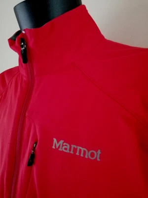 £29.99 • Buy Marmot Gore Windstopper Zip Jacket Size Large Red Mens 46  CHEST Walking Hiking 