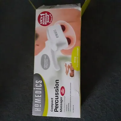 Boxed Homedics Compact Percussion Massager With Four Different Heads • £13.99