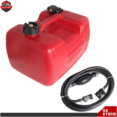 $62.12 • Buy NEW 12L 3 Gallon Boat Fuel Tank Marine Outboard Motor Fuel Tank W/Connector