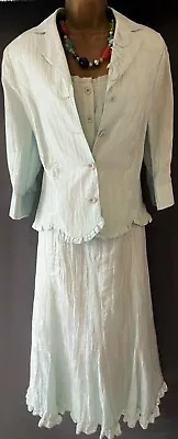 Libra Spring /summer Dress & Jacket  Size Uk 14 In Good Conditon  • £25