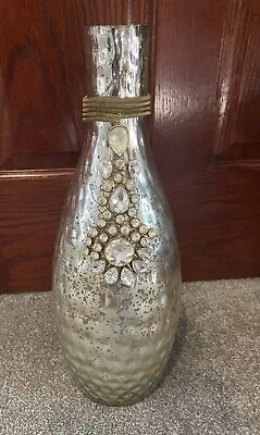 Gold Mercury Glass Vase • $15