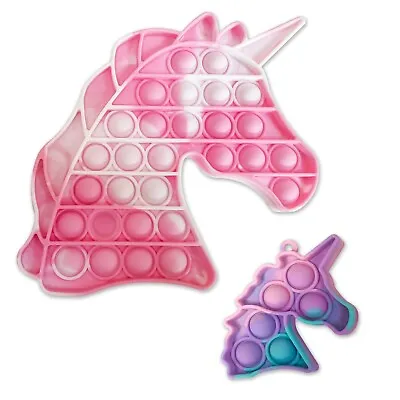£2.99 • Buy Durable 2 Pack Unicorn Fidget Popper Toy