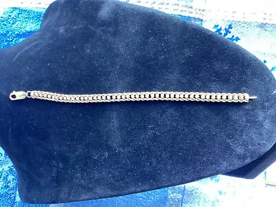 Vintage 14k Gold Braided  Natural Diamond Tennis Bracelet 6.5” • $450