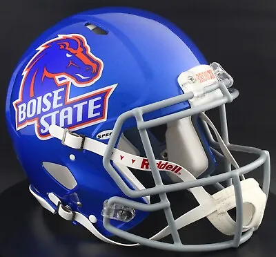 BOISE STATE BRONCOS NCAA Riddell Speed Full Size REPLICA Football Helmet • $169.99
