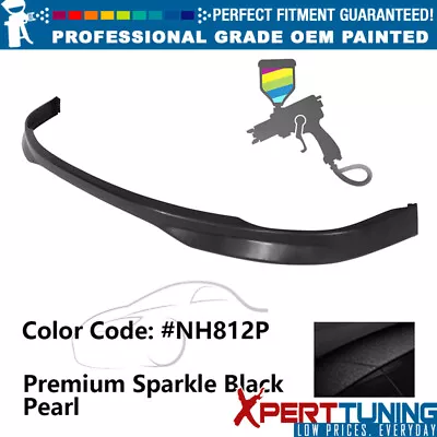 Fits 92-95 Honda Civic Sedan Type-R Painted #NH812P Front Bumper Lip Spoiler PU • $226.87