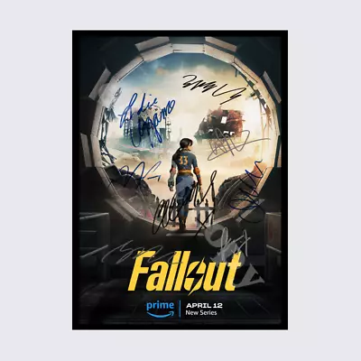 Fallout Tv Series Full Cast Signed Autograph Poster Print A5 A4 A3 • £6