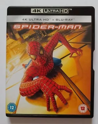 Spider-Man 4K Ultra HD UHD + Blu-ray - Region B - Free UK Postage *DAMAGED CASE* • £12.99