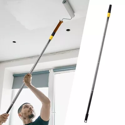 Retractable Paint Roller Extension Pole Detachable Extender Stick Multi-Function • £6.79