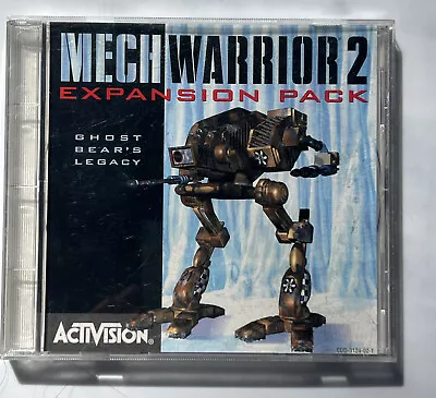 MechWarrior 2 Expansion Pack Ghost Bear's Legacy PC Computer • $10.99