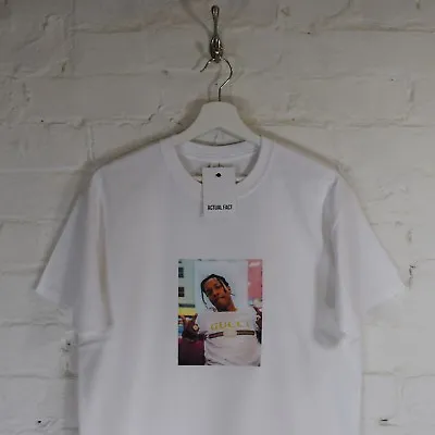 ASAP Rocky A$AP Mob Rap Lord Flocko Hip Hop White Tee T-shirt By AF • £19.99