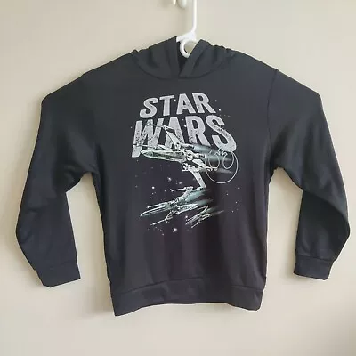 Star Wars Rebel Alliance X-wing Hoodie/pullover Men's XL Black W/ Pockets Read • $18