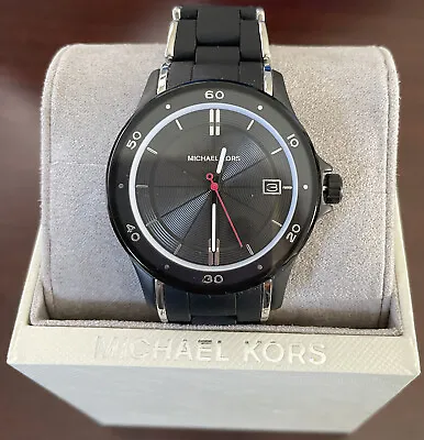 NWT Michael Kors Ladies Reid Black Watch  - MK6662 • $145