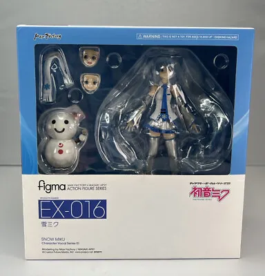 Figma EX-016 Snow Hatsune MIKU Vocal Series 01: Max Factory (NEW) • $49.95